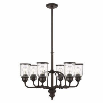 Lawrenceville 6-Light Chandelier in Bronze