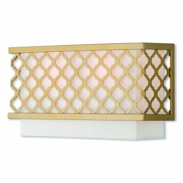 Arabesque 2-Light Wall Sconce in Soft Gold