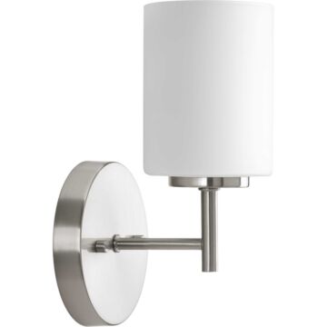 Replay 1-Light Bathroom Vanity Light Bracket in Brushed Nickel
