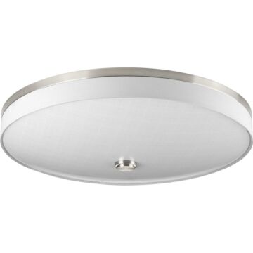 Weaver LED 3-Light LED Flush Mount in Brushed Nickel