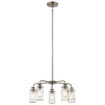 Braelyn Five Light Chandelier in Classic Pewter by Kichler