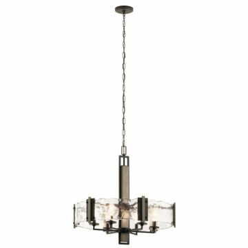 Aberdeen Six Light Chandelier in Olde Bronze by Kichler