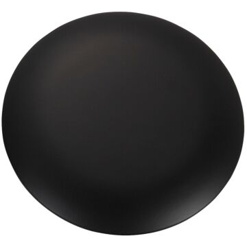 Minimalist Blanking Plate in Matte Black by Visual Comfort Fan