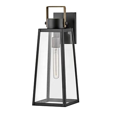 Lark Hugh Outdoor Wall Light in Black