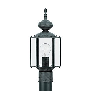 Generation Lighting Classico 16" Outdoor Post Light in Black