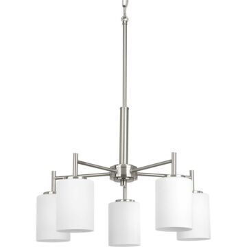 Replay 5-Light Chandelier in Brushed Nickel