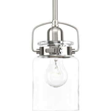 Calhoun 1-Light Mini Pendant in Brushed Nickel