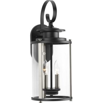 Squire 2-Light Wall Lantern in Black