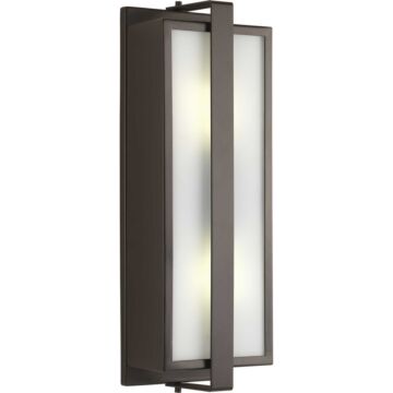 Diverge 2-Light Wall Lantern in Architectural Bronze