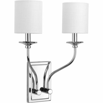 Bonita 2-Light Wall Sconce in Polished Chrome