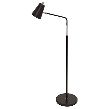 Kirby LED Floor Lamp in Black by House of Troy