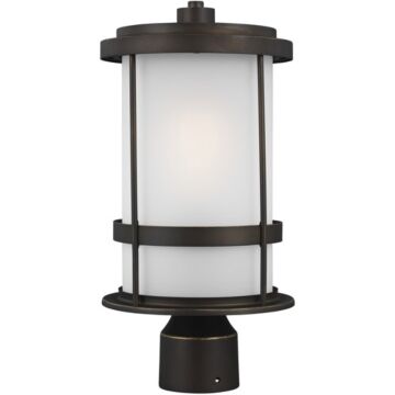 Generation Lighting Wilburn Outdoor Post Light in Antique Bronze