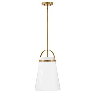 Lark Tori Pendant Light in Lacquered Brass