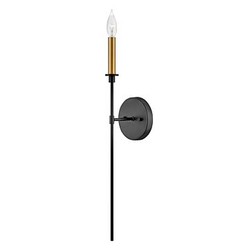 Lark Hux Wall Sconce in Black