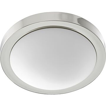 3505 Contempo Ceiling Mounts Two Light Ceiling Mount in Polished Nickel by Quorum International