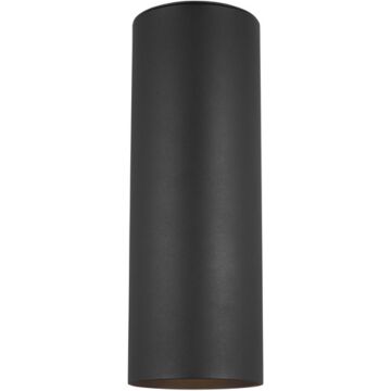 Outdoor Cylinders Two Light Outdoor Wall Lantern in Black by Visual Comfort Studio