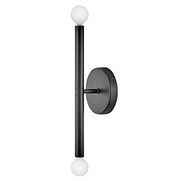 Lark Millie 2 Light Wall Sconce in Black