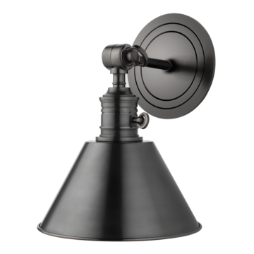 Garden City One Light Wall Sconce in Old Bronze by Hudson Valley