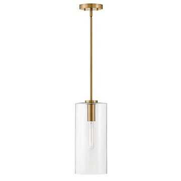 Lark Lane Pendant Light in Lacquered Brass