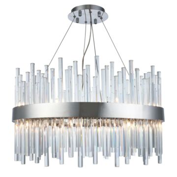 Dallas 16-Light Chandelier in Chrome