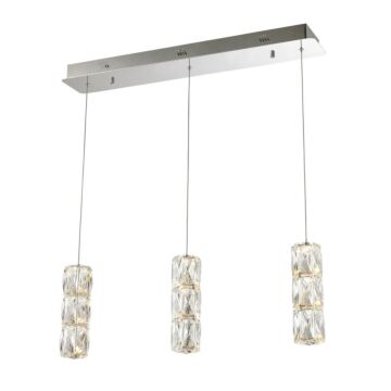 Polaris LED Pendant in Chrome