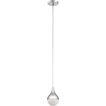 Elan Kiss 4.75 Inch LED Mini Pendant in Chrome