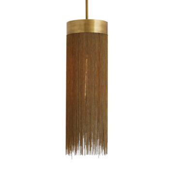 Fatima One Light Pendant in Antique Brass by Arteriors