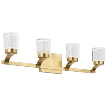 Rene LED Vanity in Champagne Gold by Kichler