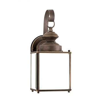 Generation Lighting Jamestowne 13 Outdoor Wall Light in Antique Bronze