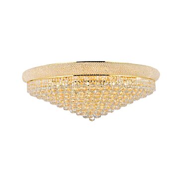 Primo 20-Light Flush Mount in Gold