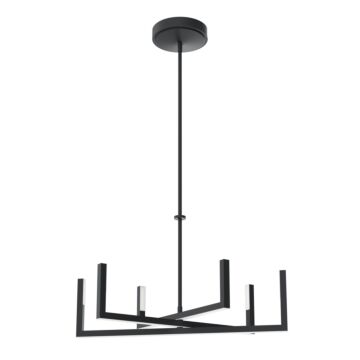Priam LED Chandelier in Matte Black by Kichler