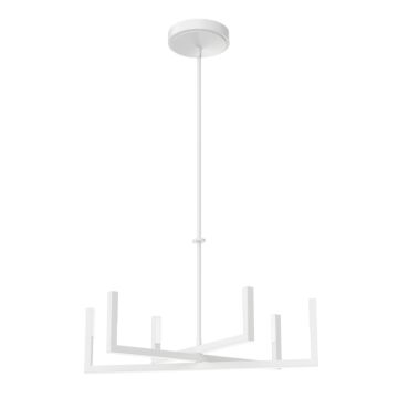 Priam LED Chandelier in White by Kichler