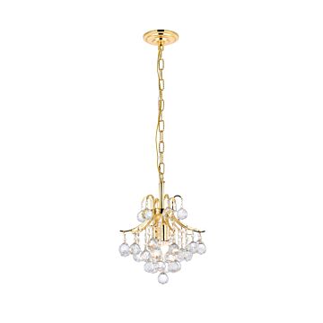 Toureg 3-Light Pendant in Gold
