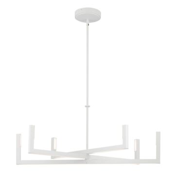 Priam LED Chandelier in White by Kichler