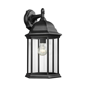 Generation Lighting Sevier 19" Outdoor Wall Light in Black