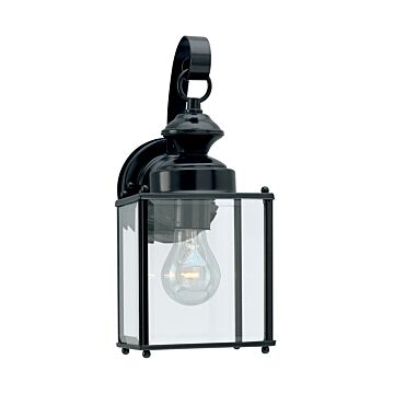 Generation Lighting Jamestowne 13 Outdoor Wall Light in Black
