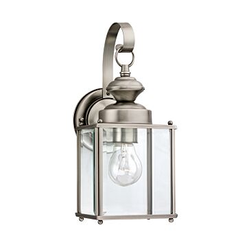 Generation Lighting Jamestowne 13 Outdoor Wall Light in Antique Brushed Nickel