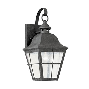 Generation Lighting Chatham 15" Outdoor Wall Light in Oxidized Bronze