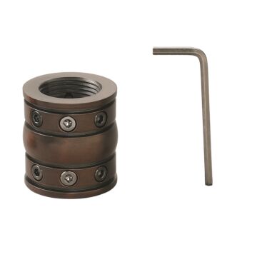 Accessory Decorative Coupler in Oil Brushed Bronze by Kichler
