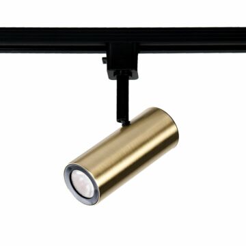 Silo LED Track Head in Brushed Brass by W.A.C. Lighting