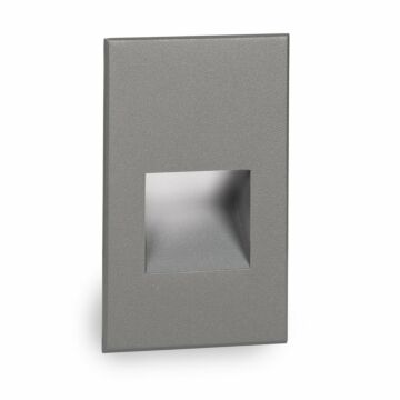 Led200 LED Step and Wall Light in Graphite On Aluminum by W.A.C. Lighting
