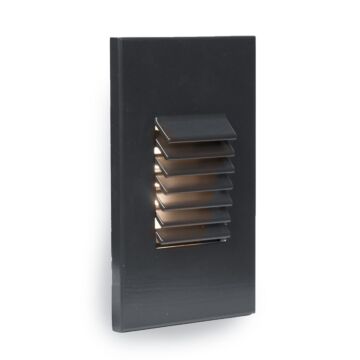 Ledme Step And Wall Lights LED in Black On Aluminum by W.A.C. Lighting