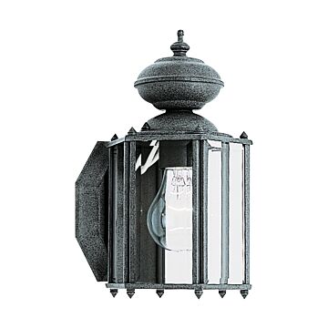 Generation Lighting Classico 11" Outdoor Wall Light in Black