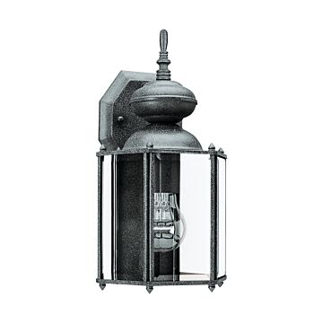 Generation Lighting Classico 12" Outdoor Wall Light in Black