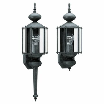 Generation Lighting Classico 26" Outdoor Wall Light in Black
