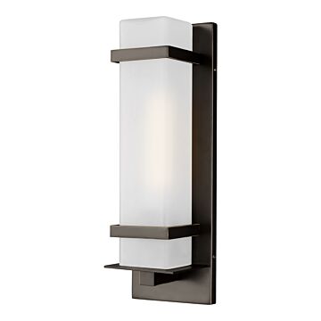Generation Lighting Alban Outdoor Wall Light in Antique Bronze