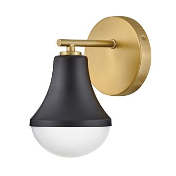 Haddie 1-Light LED Bathroom Vanity Light in Black