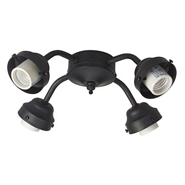 Fitter LED Fitter in Flat Black by Craftmade
