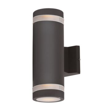 Lightray LED LED Outdoor Wall Sconce in Architectural Bronze by Maxim