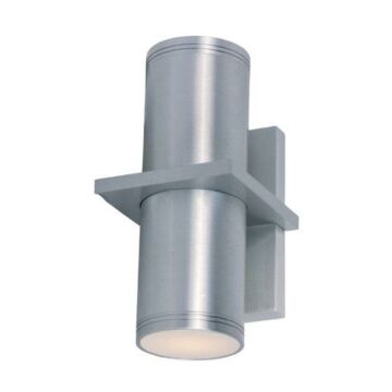 Lightray LED LED Outdoor Wall Mount in Brushed Aluminum by Maxim